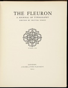 The Fleuron (small)