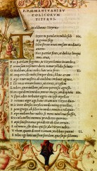 Title page from Virgil Opera with italics