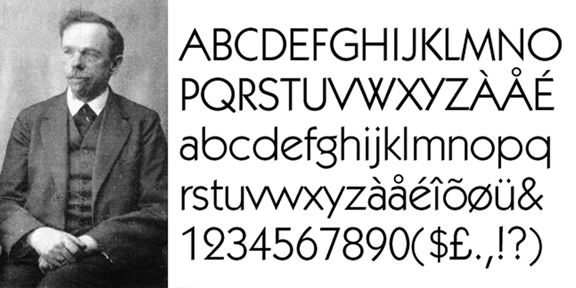 Rudolf Koch, Kabel, 1927