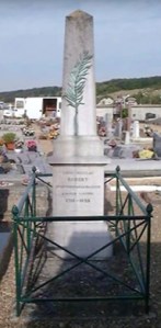 A monument to the memory of Nicholas-Louis Robert was erected outside the church at Vernouillet, France in 1912.